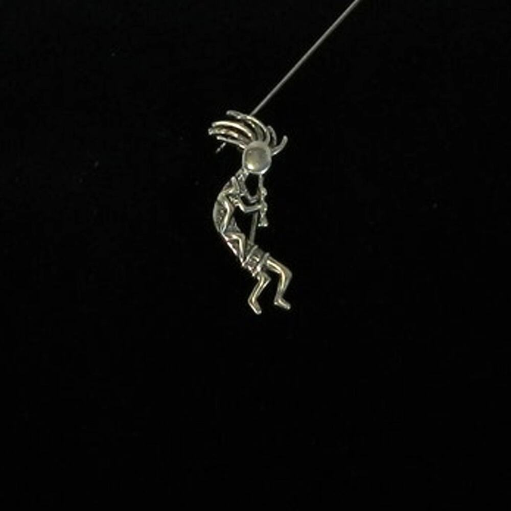 Small Vintage Kokopelli Pin/Brooch Sterling Silver 925